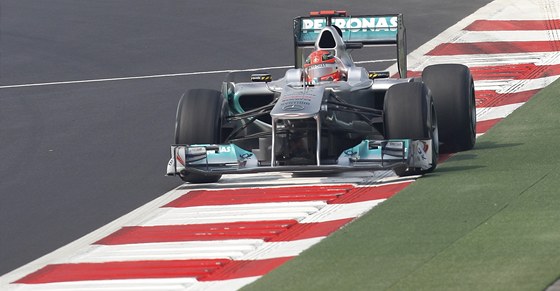 Schumacher se obává, e také on bude v Indii asto mimo tra.