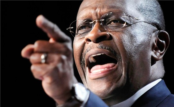 Republikánský prezidentský kandidát Herman Cain