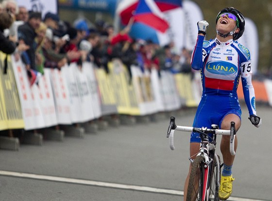 Kateina Nash v cílové rovince.