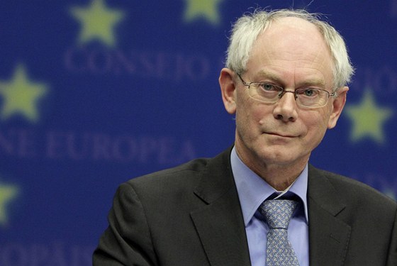 První "prezident" Evropské unie Herman van Rompuy (19. listopadu 2009)