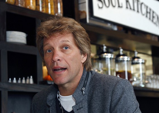 Zpěvák Jon Bon Jovi otevřel restauraci Soul Kitchen.