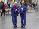 Brnntí umlci hráli pro kanály. Protestovali tak proti krtm, které msto