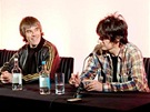 Stone Roses pi setkání s novinái (íjen 2011)