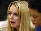 Lindsay Lohanová byla odsouzena k 90 dnm vzení (ervenec 2010).