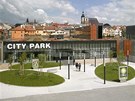 Vizualizace City Parku v Jihlav