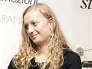 Tenistka Petra Kvitová s editelkou znaky Steilmann Annou Motlíkovou.
