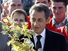 NIcolas Sarkozy dostal dub jako dárek k narození dcery (20. íjen 2011).