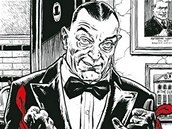 Divadelní vrah Aram Markarian (ilustrace Jozefa Danglára Gertliho z knihy