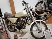 Jihočeské motocyklové muzeum. Na snímku prototyp Babeta 80 ccm MMK-01 z roku...