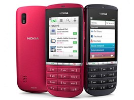 Nokia Asha 300 opt patí mezi "hloupé" mobily a vyuívá platformu Series 40.