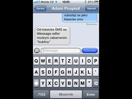 iMessage na iPhonu