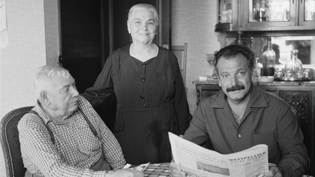 Georges Brassens a rodie. Zatímco maminka byla vící, otec byl zapisáhlý