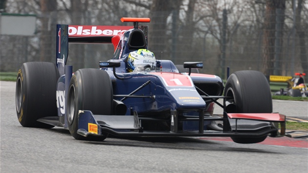 Marcus Ericsson s vozem týmu iSport - bývalý týmový kolega Josefa Krále vyrostl