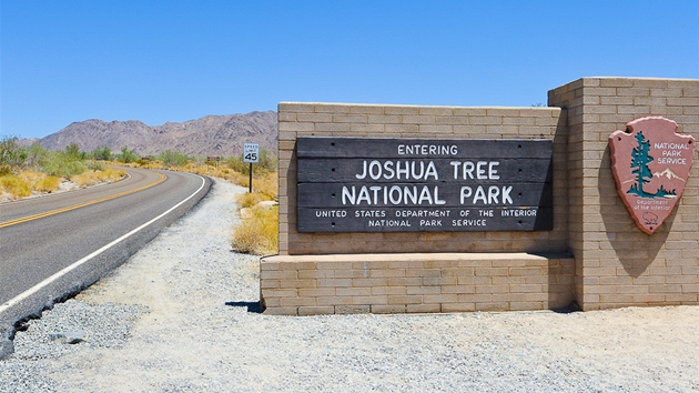 Nrodn park Joshua Tree, vstup do parku
