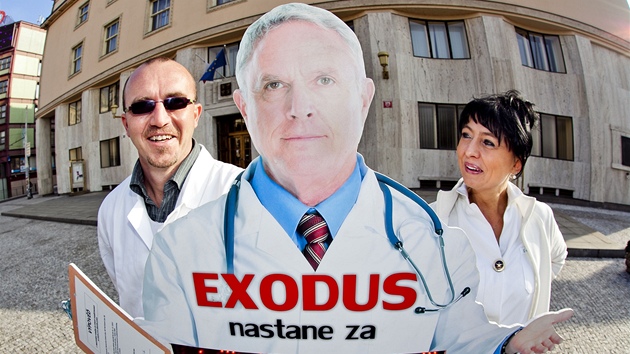 Lékai se bojí, e vláda nesplní slib a nepidá jim. Na snímku Martin Maek,