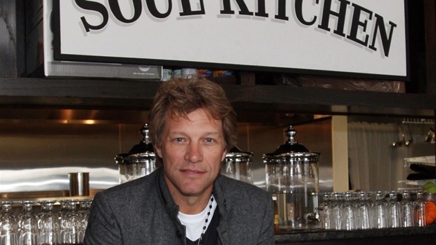 Zpvák Jon Bon Jovi otevel restauraci Soul Kitchen.