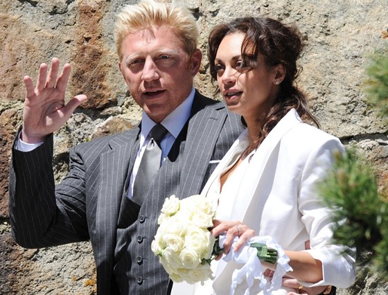 Boris Becker s novomanelkou Lilly Kerssenbergovou