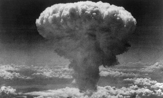 Výbuch atomové bomby. Ilustrační foto