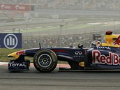 NA CESTĚ K VÍTĚZSTVÍ. Sebastian Vettel s Red Bullem si už v předstihu zajistil