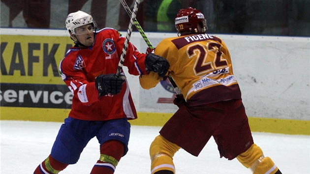 Ficenc z Jihlavy (vpravo) a  Stejskal z Tebíe.