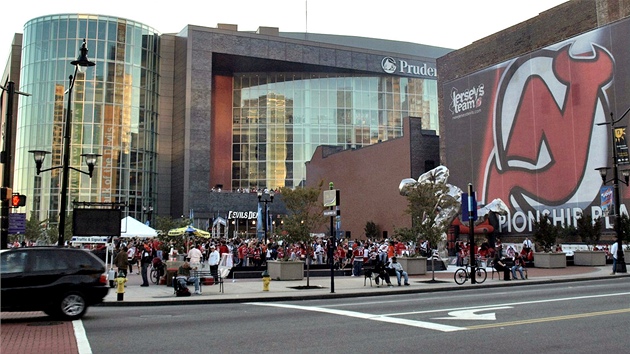 DOMOV ÁBL. Devils hrají v krásné hale Prudential Center v Newarku. 