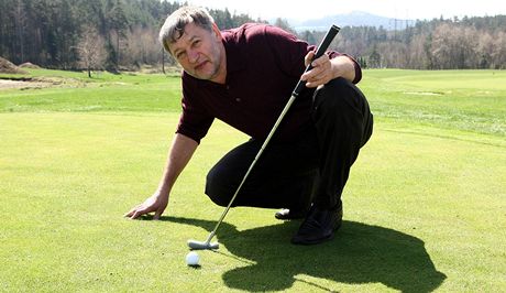 Milo Vajner vlastní také golfový klub.
