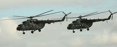 Vrtulníky Mi-17, které se osvdily v Afghánistánu.