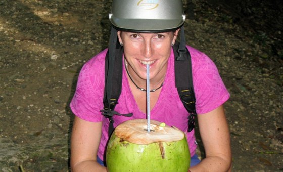 Atletka Zuzana Hejnová po sezon relaxovala na Filipínách.