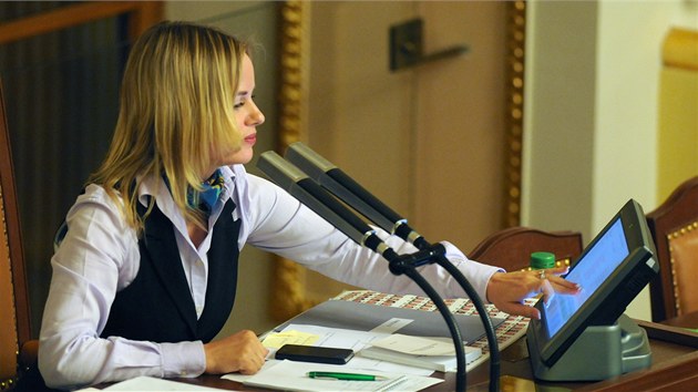 Místop�edsedkyn� Sn�movny Kate�ina Klasnová