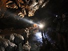 Komentovaná prohlídka Amatérské jeskyn v Moravském krasu.
