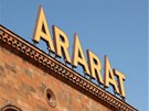 Budova v arménském Jerevanu, ve které se vyrábí brandy Ararat
