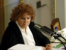Vlasta Parkanová (TOP 09) vede jednání Snmovny (4. listopadu 2011)