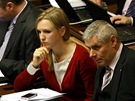 Lenka Andrýsová (VV) na jednání Snmovny (4. listopadu 2011)