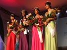 2. vicemiss Raisa Ismailová z Dagestánu, Miss Expat 2011 Paulina Nakashole