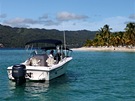 Ostrvek Cayo Levantado, Karibik jako vystiený