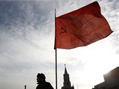 Ruští komunisté zároveń slaví i výročí Velké říjnové revoluce, od které