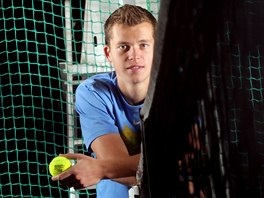 Tenista Adam Pavlásek, přítel Petry Kvitové