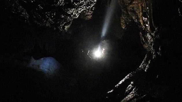 Komentovaná prohlídka Amatérské jeskyně v Moravském krasu.