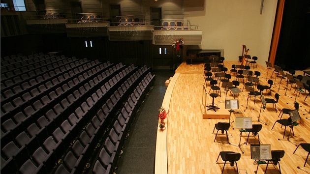 Sál Filharmonie Hradec Králové
