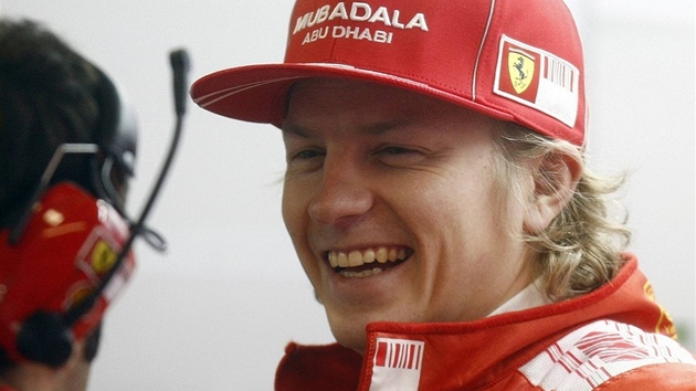 Kimi Räikkönen v týmu Ferrari v roce 2009.