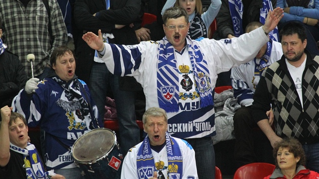 Fanou�ci hokejist� Chabarovska