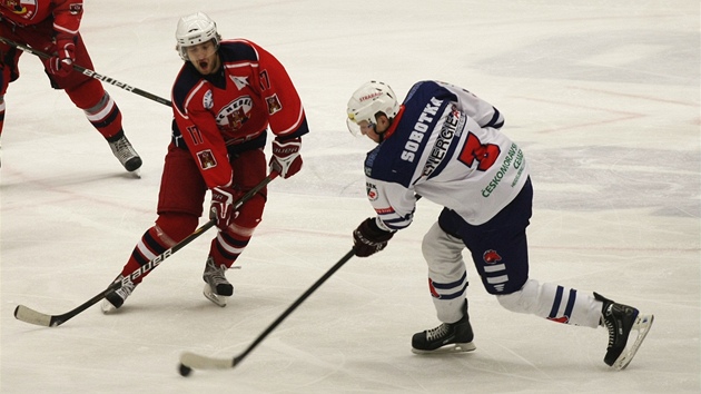 Momentka z utkání Havlíkv Brod - Beroun.