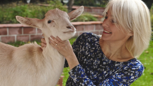 Veronika Žilková se musela kvůli vnukově alergii rozloučit i s milovanou kozou
