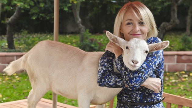 Veronika �ilková se musela kv�li vnukov� alergii rozlou�it i s milovanou kozou