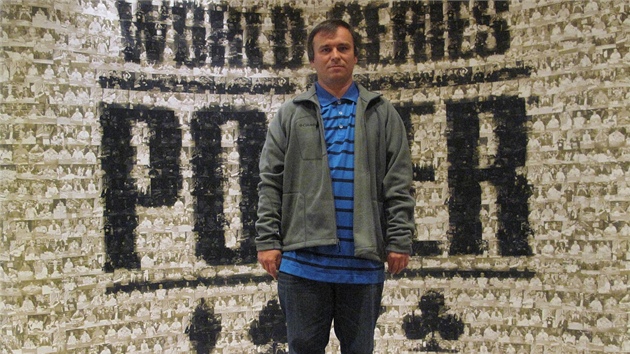 JEDEN Z FAVORIT�. Martin Staszko p�ed finále Main Eventu slavné World Series of