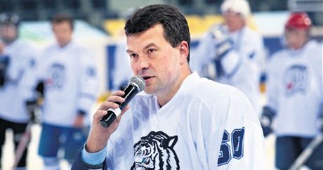 Prezident libereckch hokejist Petr Syrovtko