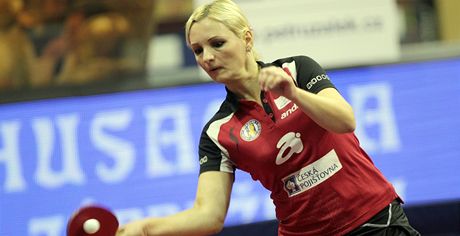 Maarská stolní tenistka Vivien Éllö nastupuje za Beclav.