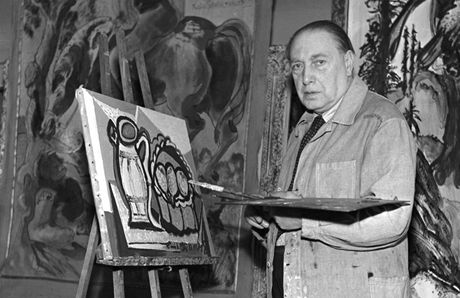 Kubistický malí Emil Filla (1882-1953) proil na zámku v Peruci po druhé svtové válce zbytek svého ivota. Tvoil zde od roku 1947.