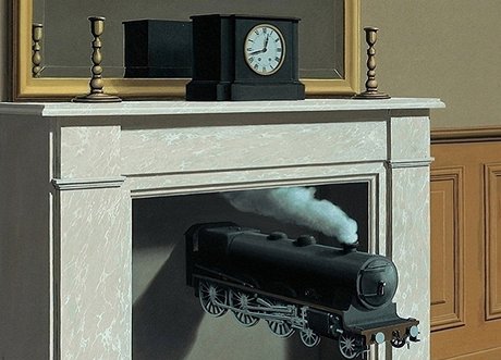 Ren Magritte: Time Transfixed, 1938