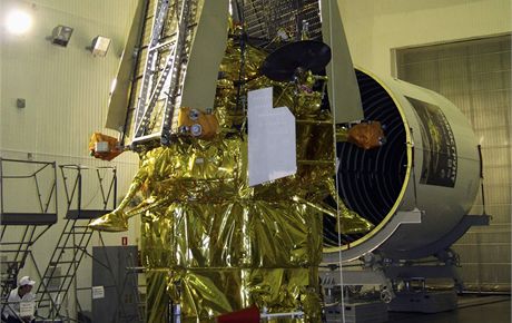 Sonda Phobos-Grunt pi píprav na Zemi